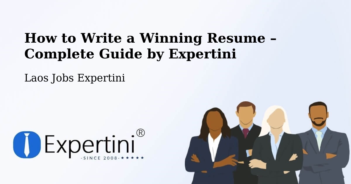 Resume Writing Guide for Job Seekers – Lamam - Lamam, Laos Jobs Expertini