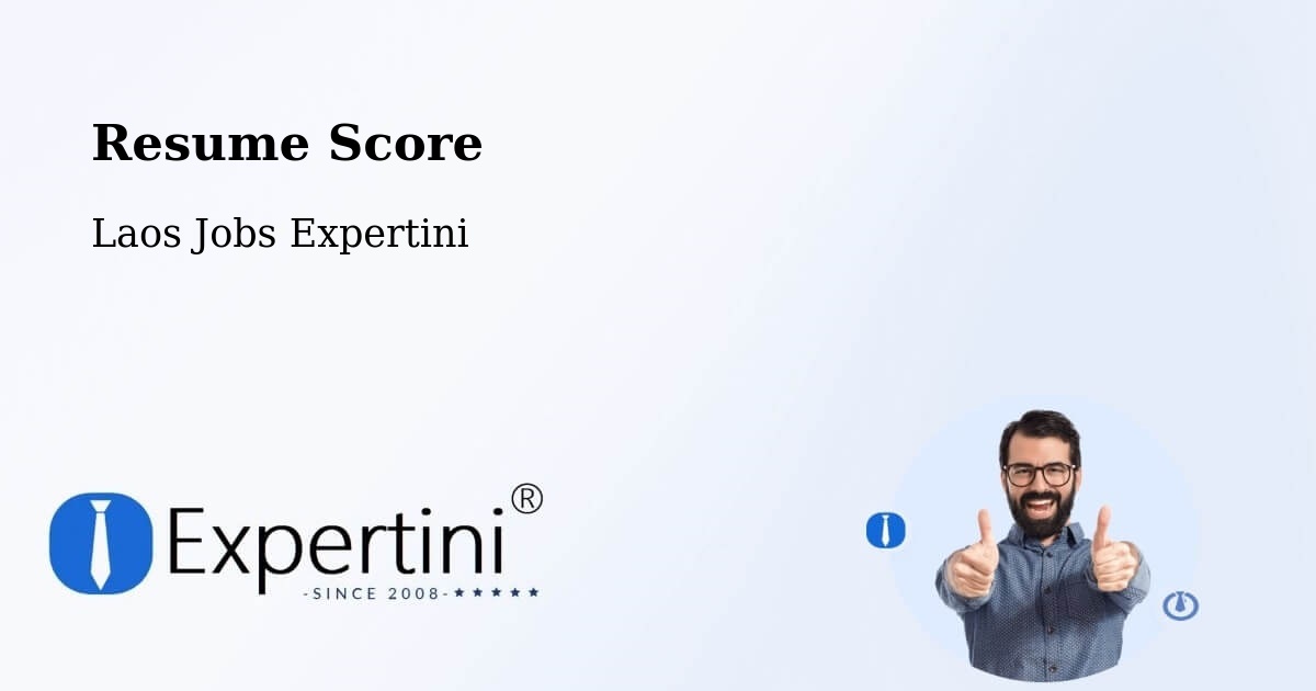 Resume Score & Job Description Match Tool – Lamam - Laos Jobs Expertini