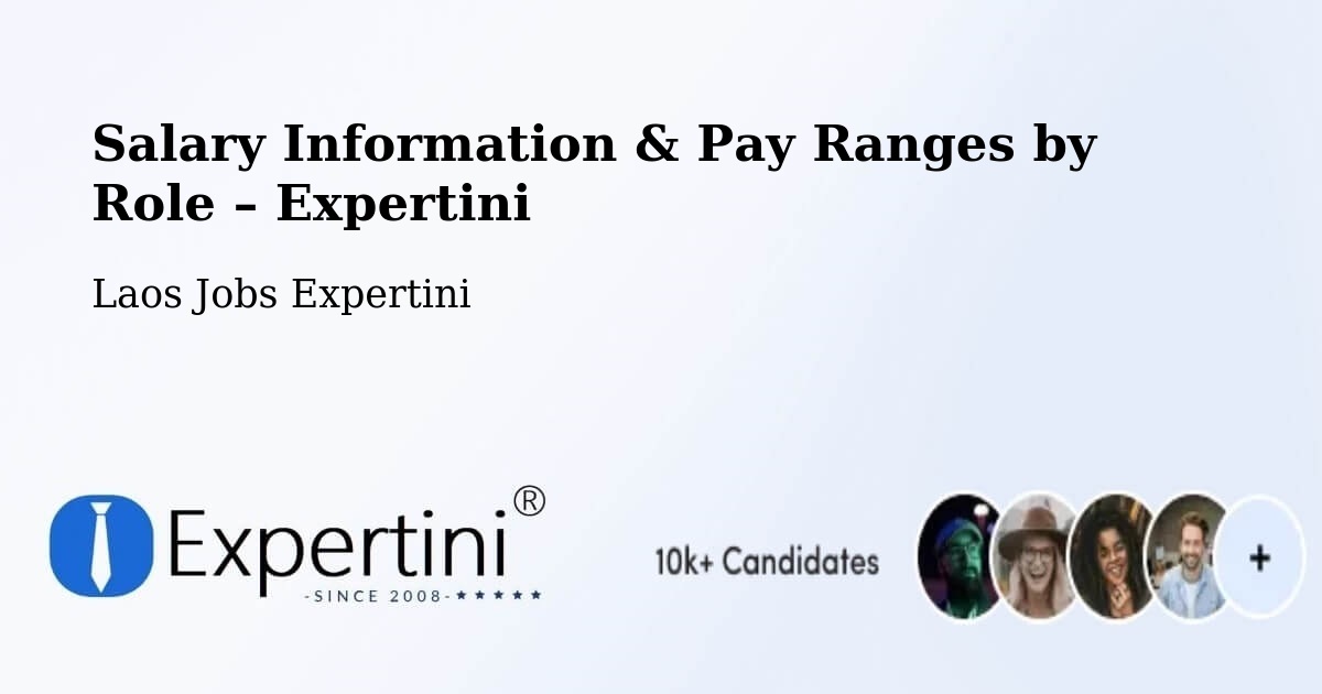 Salary Information & Pay Ranges – Lamam - Lamam, Laos Jobs Expertini
